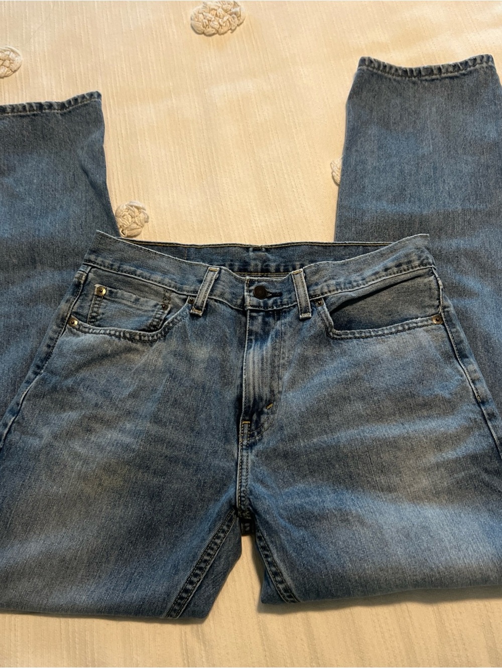 Men’s Levi’s 505 classic light denim jeans Size 31/32